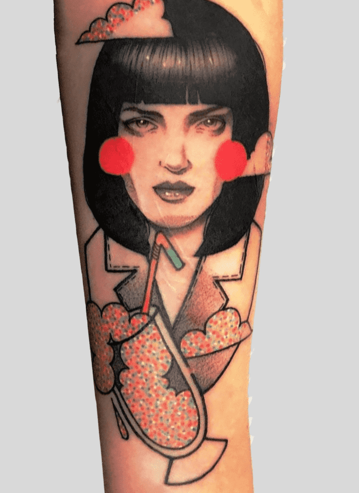 Pulp Fiction Tattoo Figure