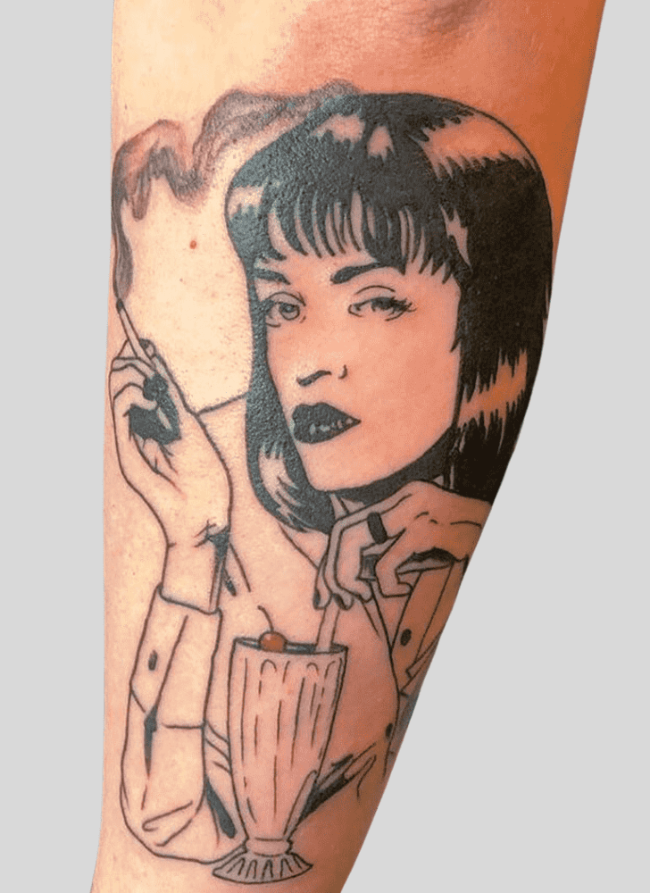 Pulp Fiction Tattoo Shot