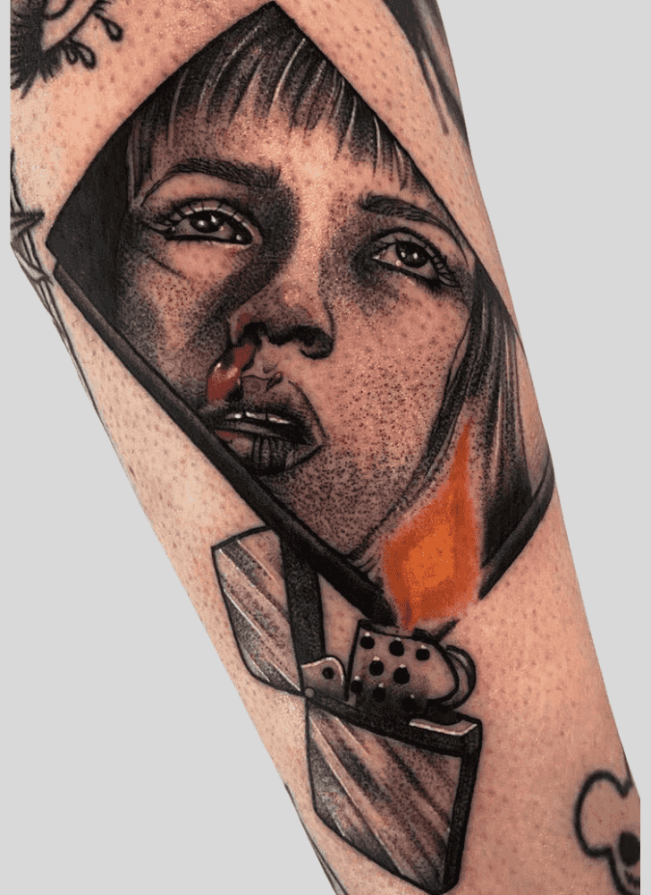 Pulp Fiction Tattoo Photograph