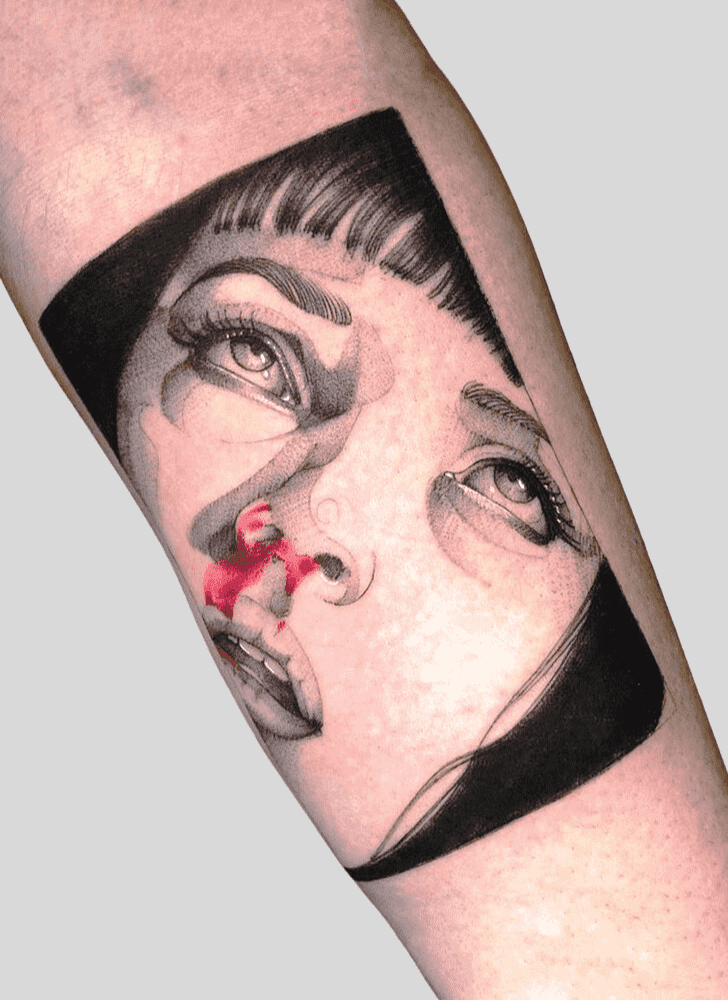 Pulp Fiction Tattoo Shot