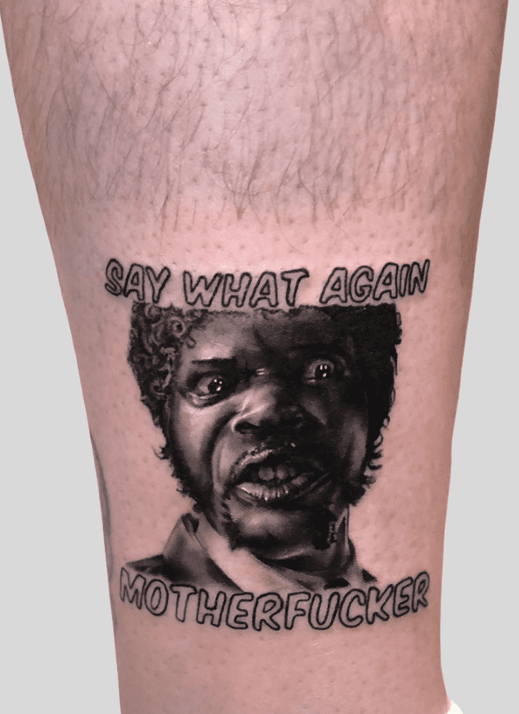 Pulp Fiction Tattoo Shot