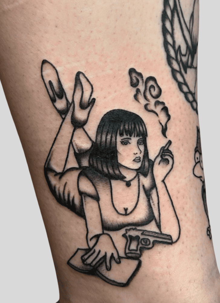 Pulp Fiction Tattoo Photograph