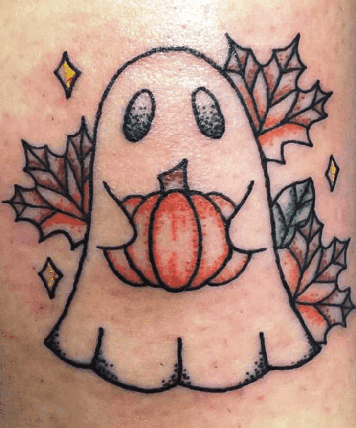 Pumpkin Tattoo Figure