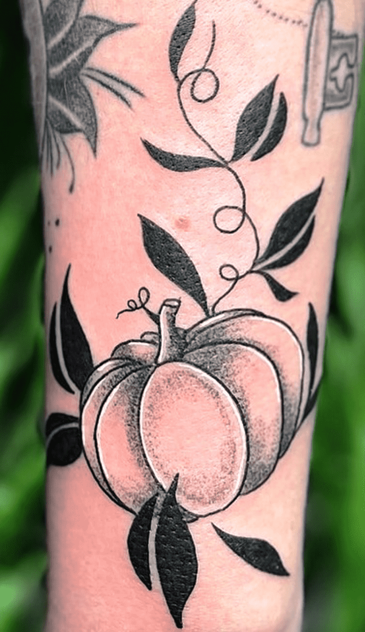 Pumpkin Tattoo Design Image