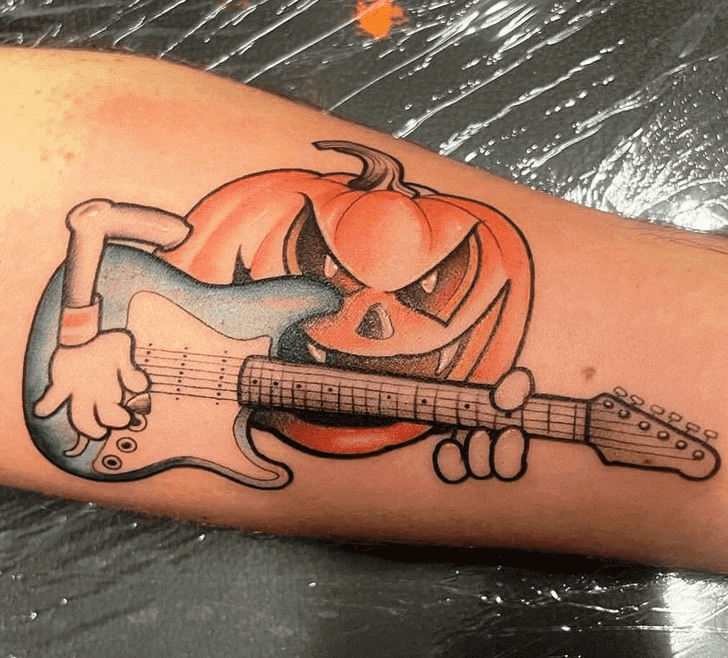 Pumpkin Tattoo Photo