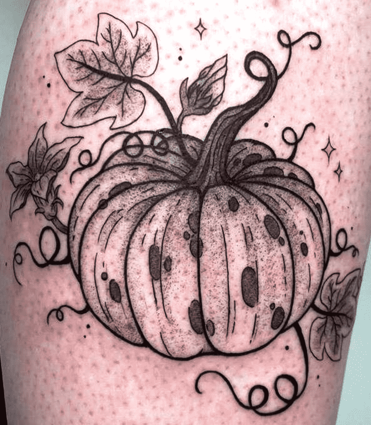 Pumpkin Tattoo Shot