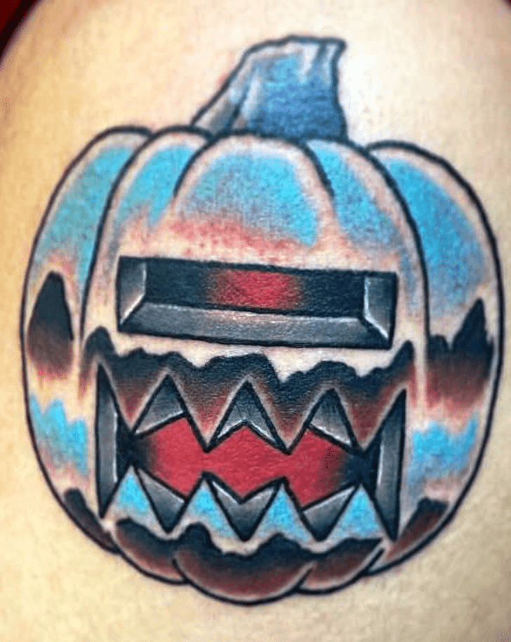 Pumpkin Tattoo Design Image