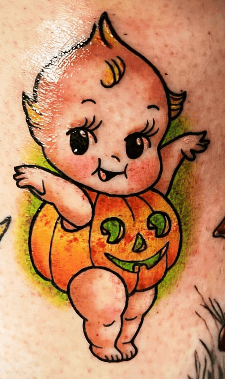 Pumpkin Tattoo Photograph