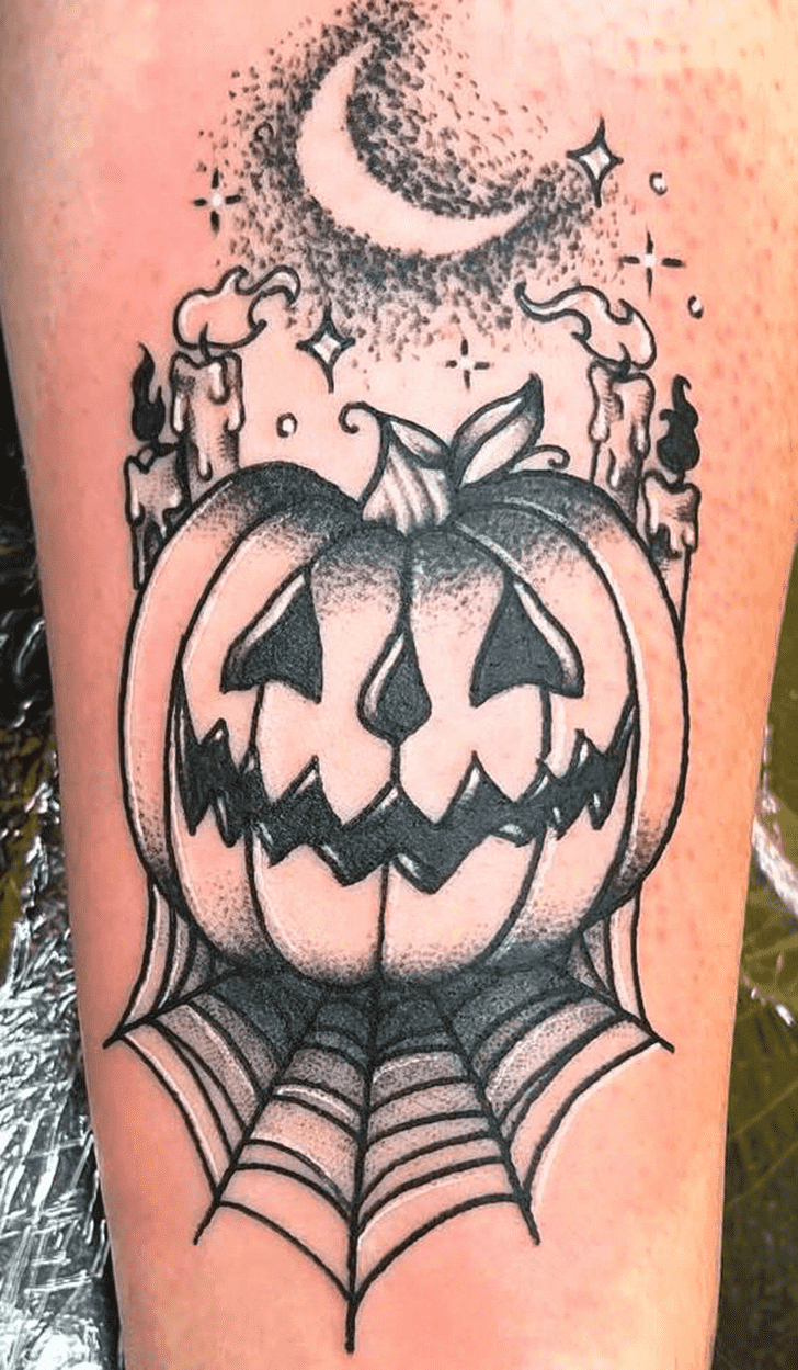 Pumpkin Tattoo Ink