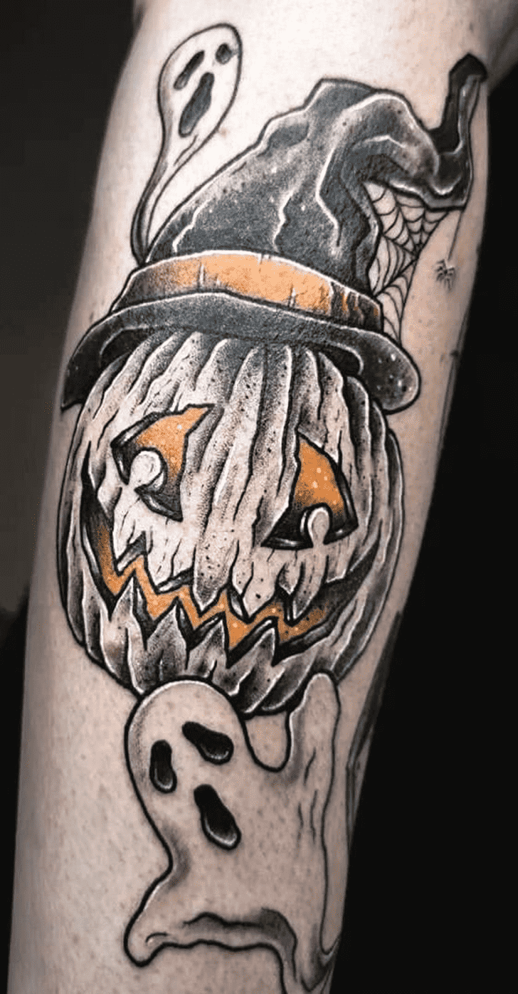 Pumpkin Tattoo Photograph