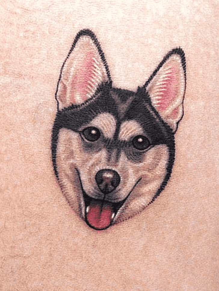 Puppy Tattoo Figure