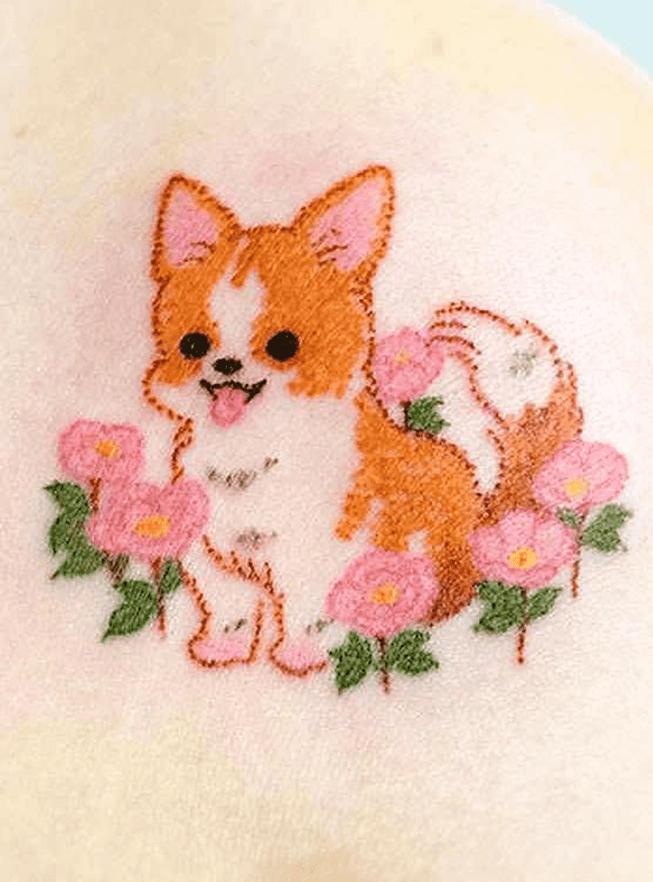 Puppy Tattoo Ink