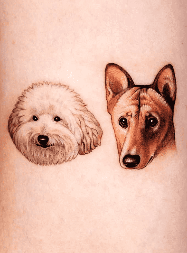 Puppy Tattoo Photograph