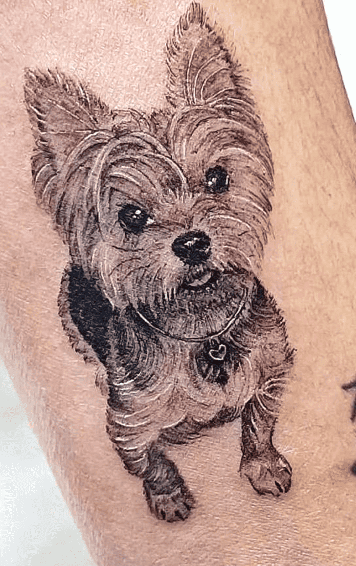 Puppy Tattoo Photograph