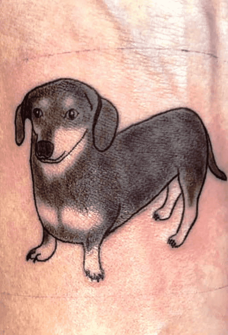 Puppy Tattoo Ink