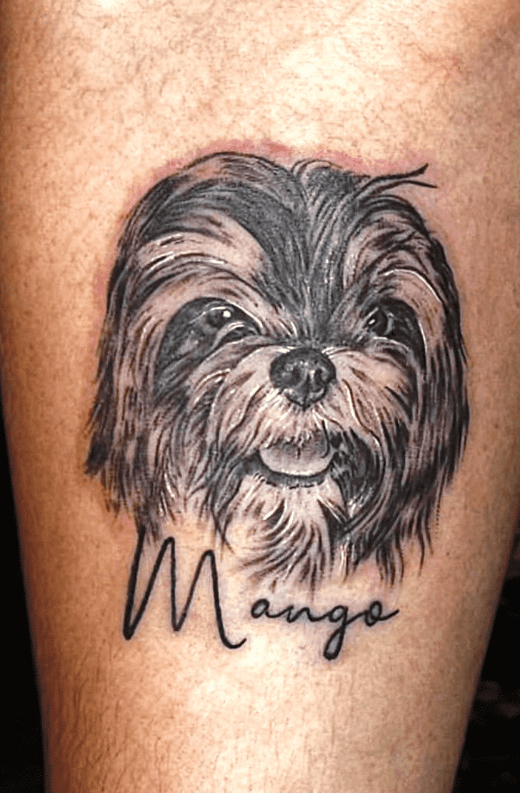 Puppy Tattoo Photo