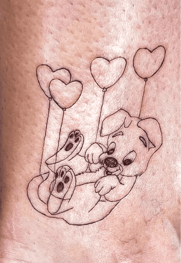 Puppy Tattoo Photos