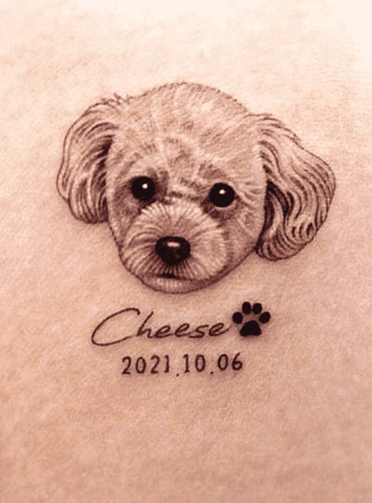 Puppy Tattoo Photograph