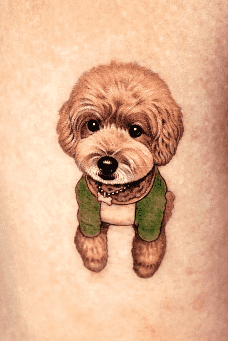 Puppy Tattoo Shot