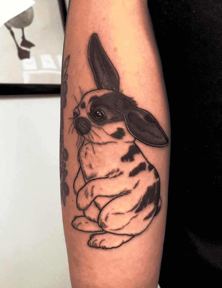 Rabbit Tattoo Photograph