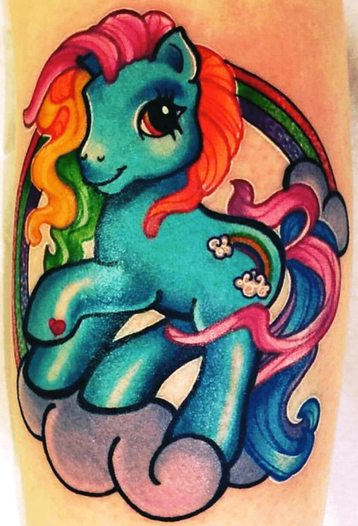 Rainbow Dash Tattoo Design Image