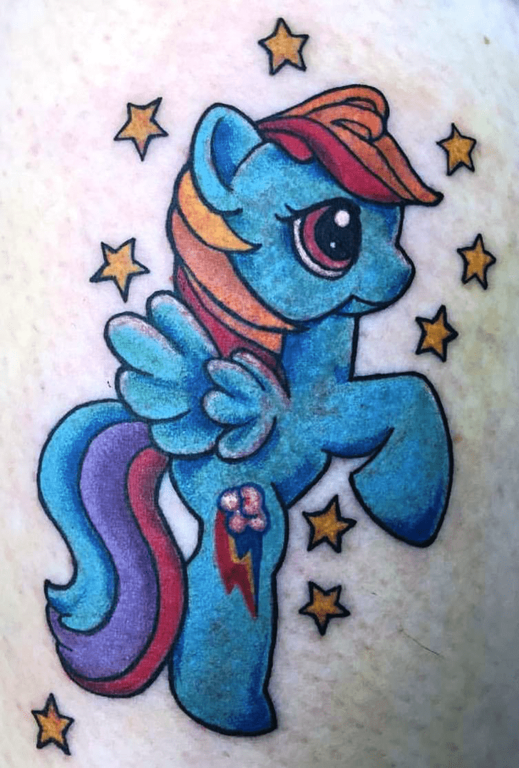 Rainbow Dash Tattoo Picture