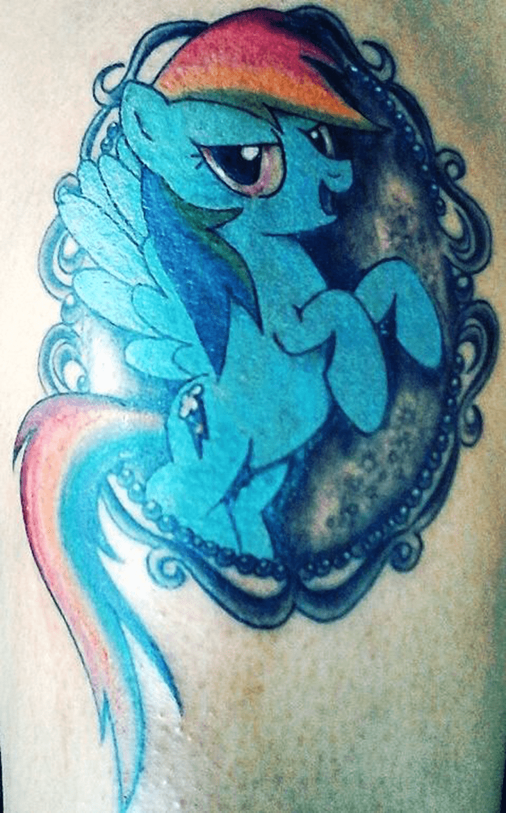 Rainbow Dash Tattoo Photo