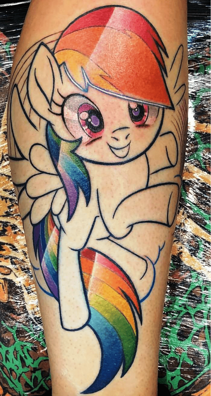 Rainbow Dash Tattoo Photos