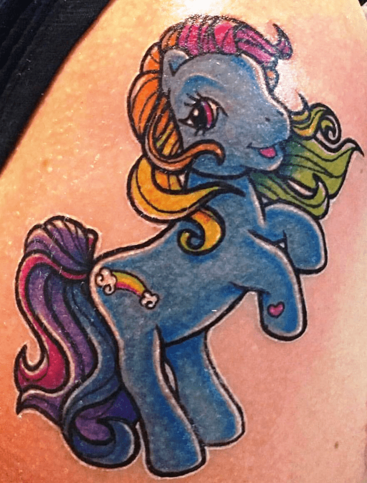 Rainbow Dash Tattoo Photograph