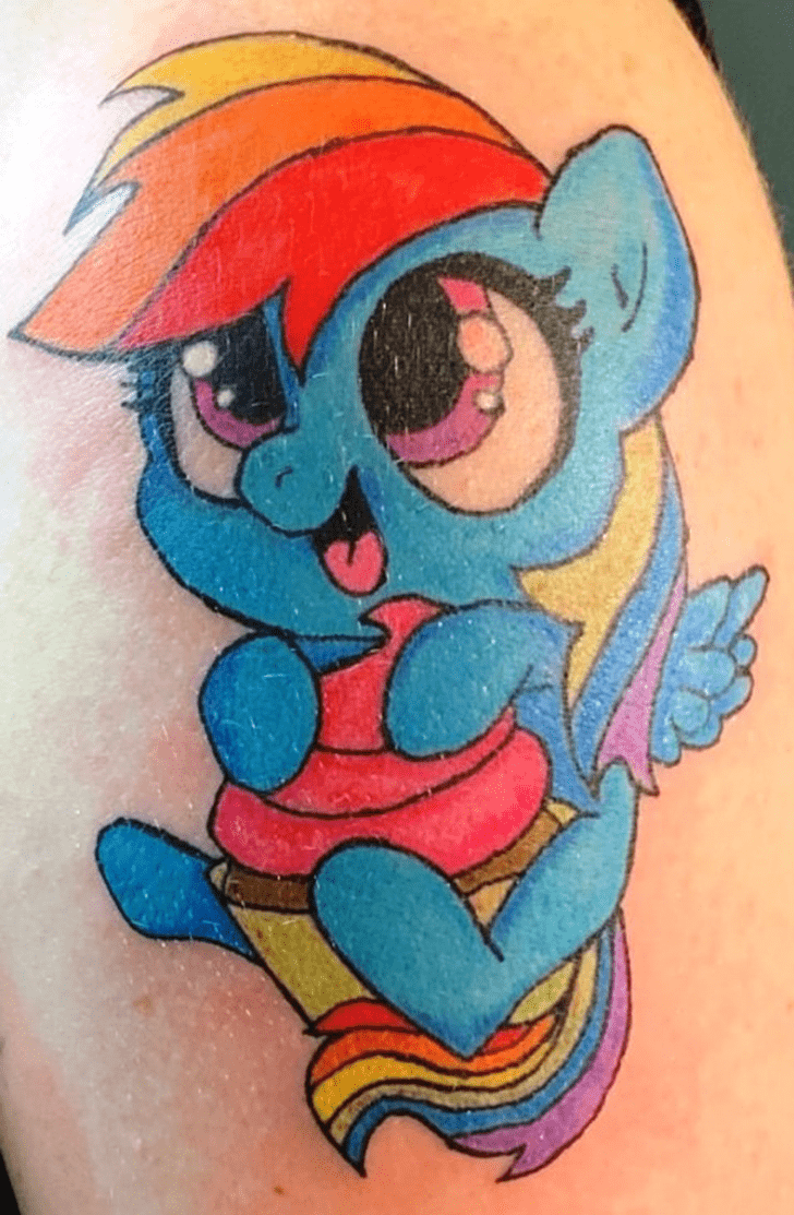 Rainbow Dash Tattoo Picture