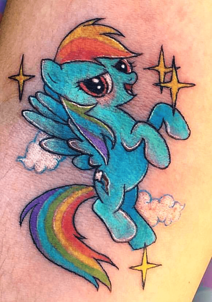 Rainbow Dash Tattoo Photo