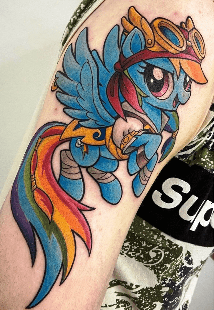 Rainbow Dash Tattoo Photos