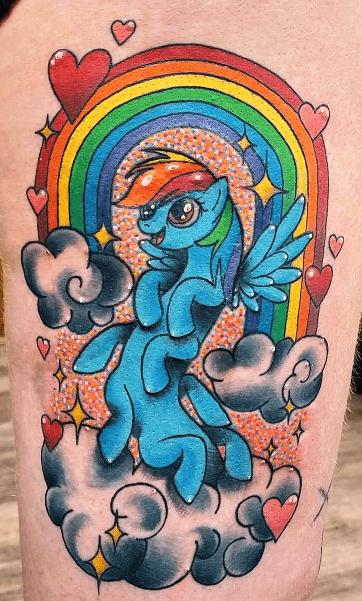 Rainbow Dash Tattoo Ink