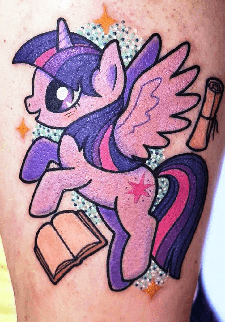 Rainbow Dash Tattoo Portrait