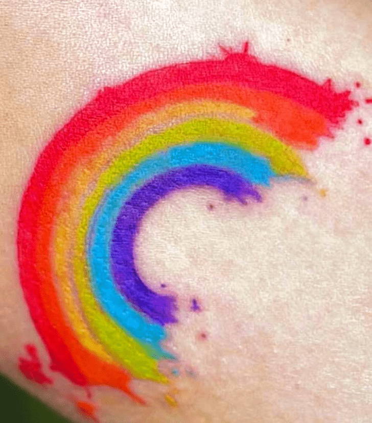 Rainbow Tattoo Shot