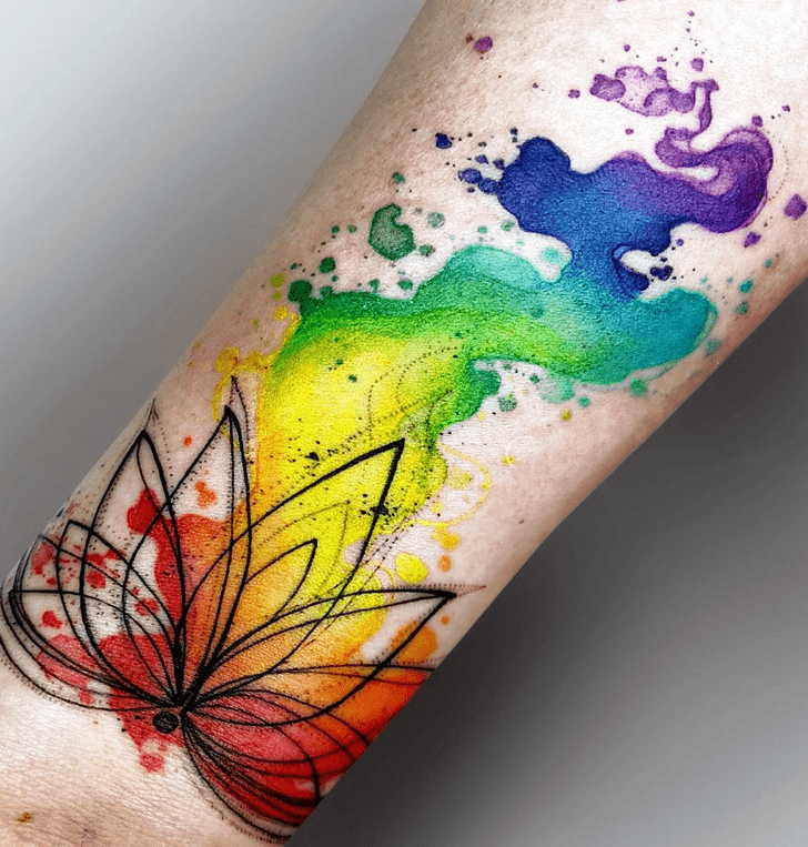 Rainbow Tattoo Picture