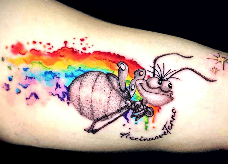 Rainbow Tattoo Shot