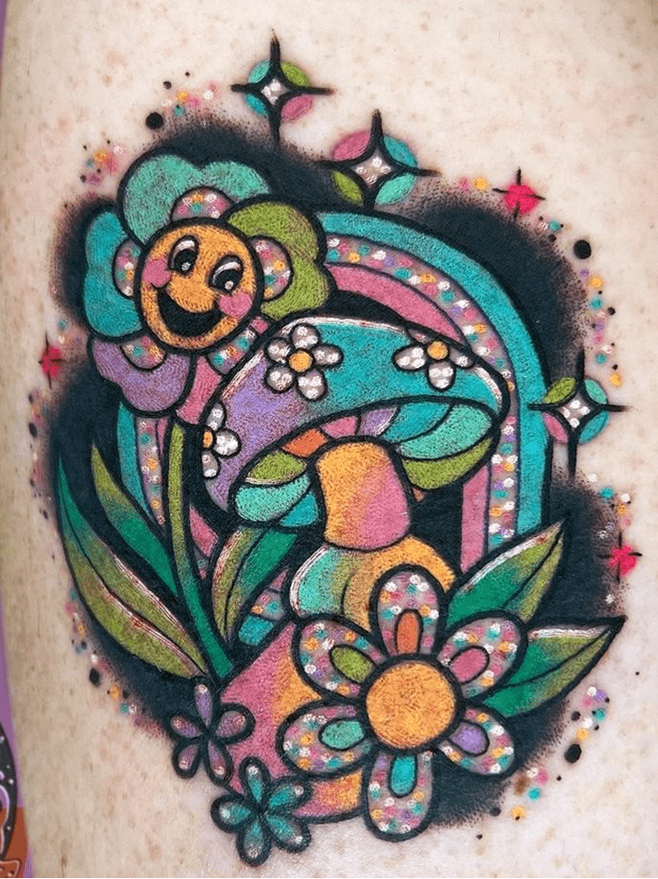 Rainbow Tattoo Photograph