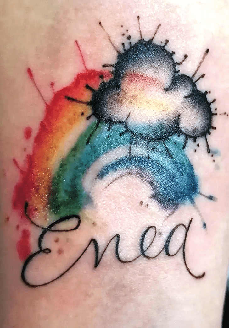 Rainbow Tattoo Photograph