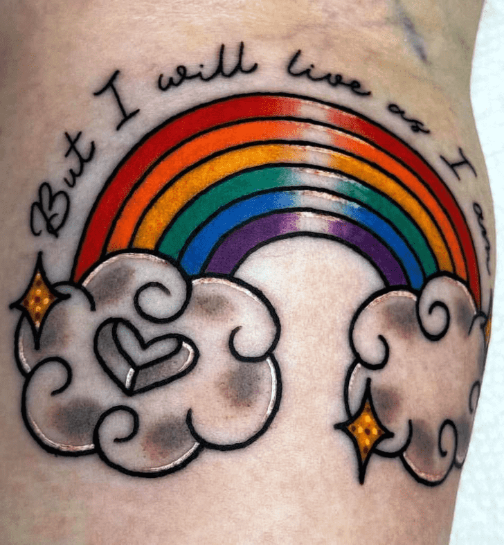 Rainbow Tattoo Ink