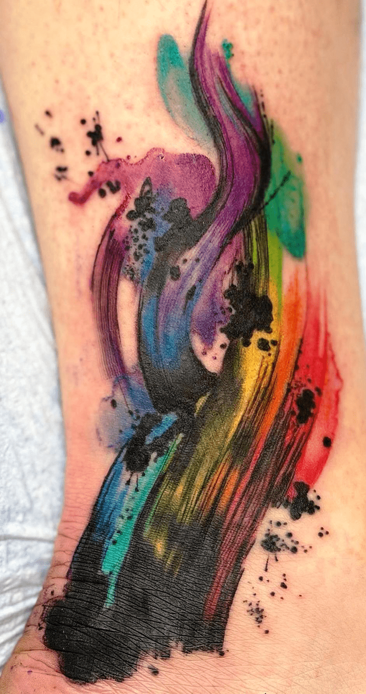 Rainbow Tattoo Portrait