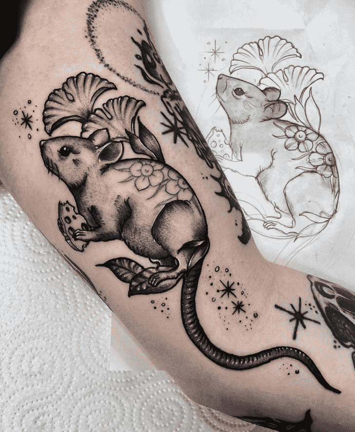 Rat Tattoo Figure