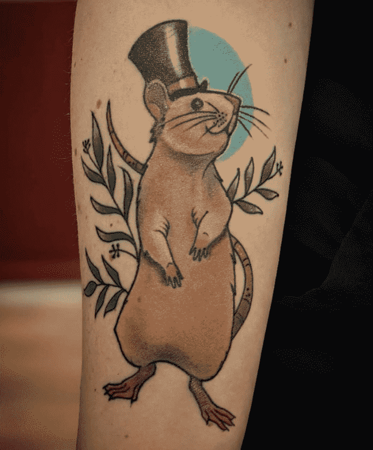 Rat Tattoo Portrait