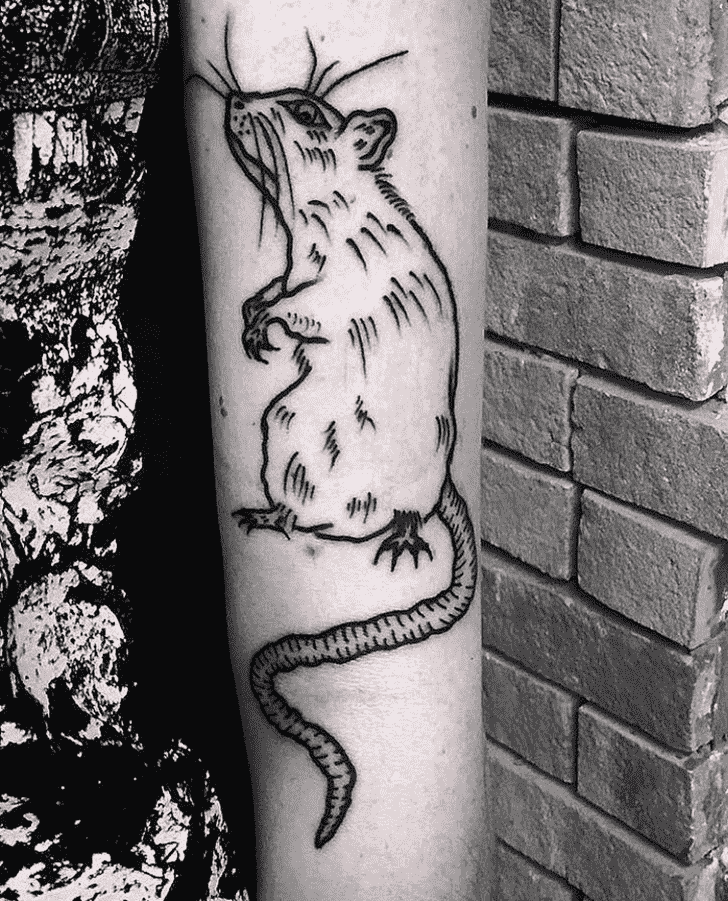 Rat Tattoo Figure