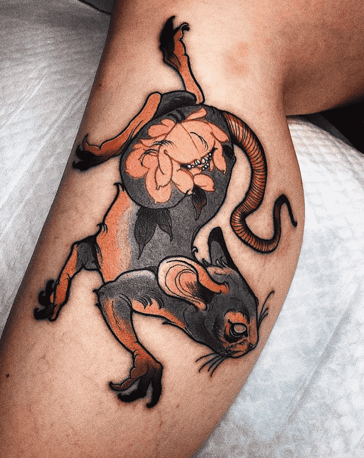 Rat Tattoo Photograph