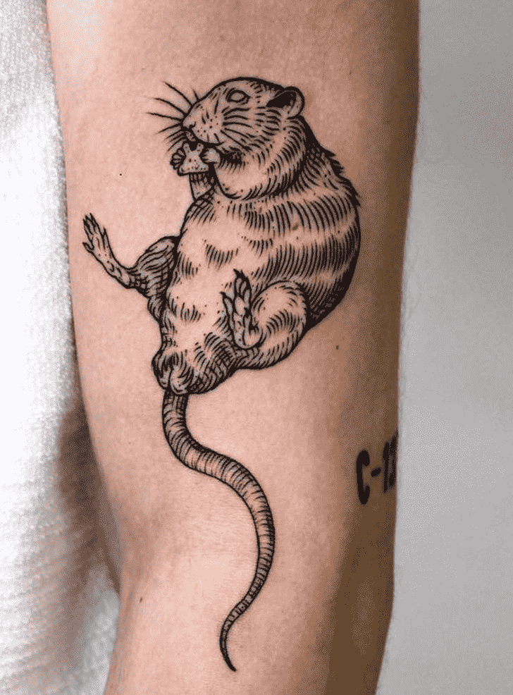 Rat Tattoo Portrait