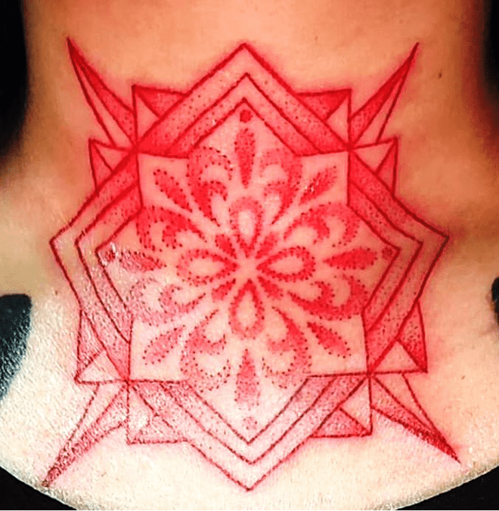 Red Tattoo Design Image