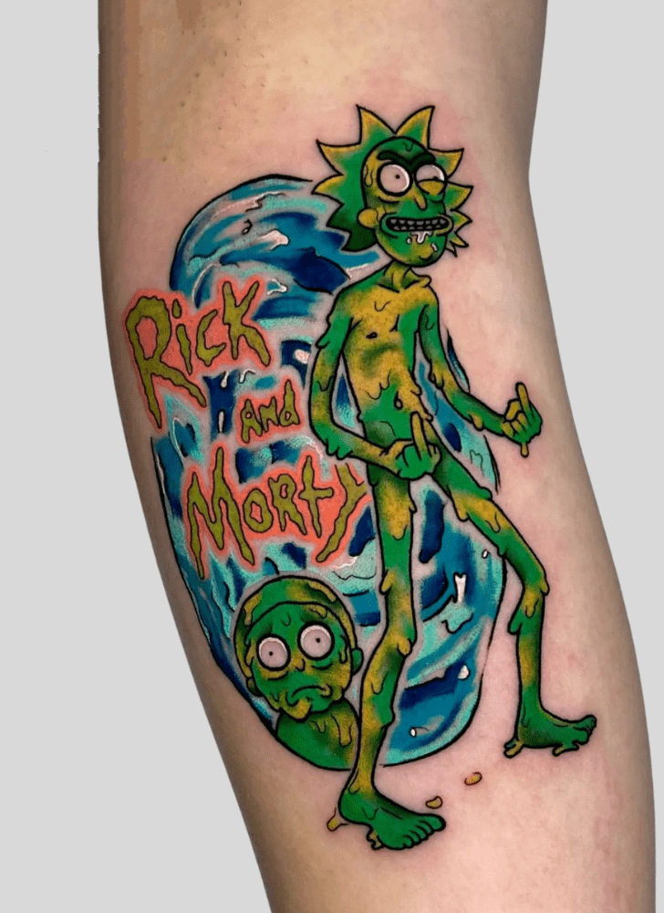 Rick and Morty Tattoo Picture