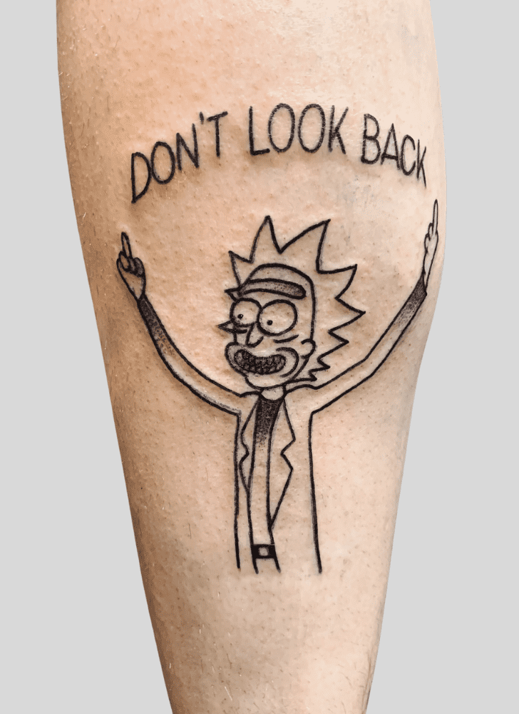 Rick and Morty Tattoo Photos