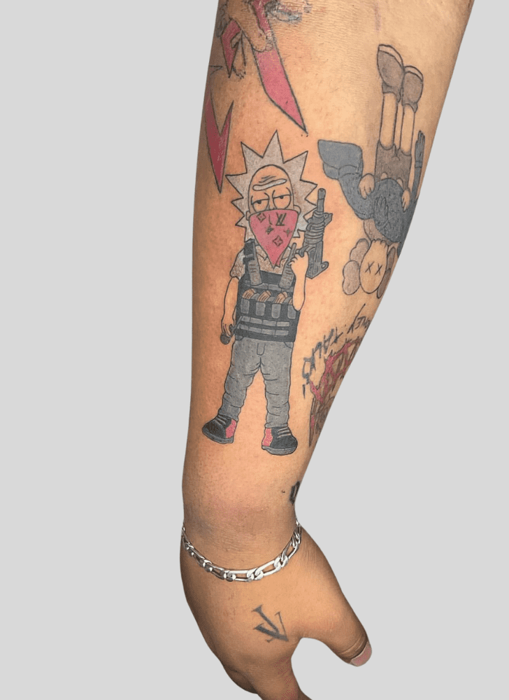 Rick and Morty Tattoo Snapshot